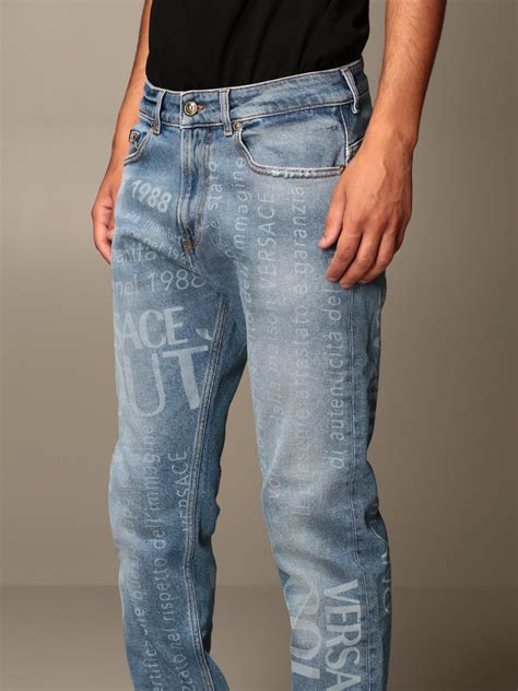 jeans versace amazon|Versace Jeans denim.